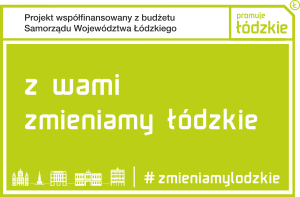 naklejka wspolfinansowany lodzkie