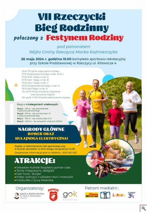 2024 bieg rodzinny