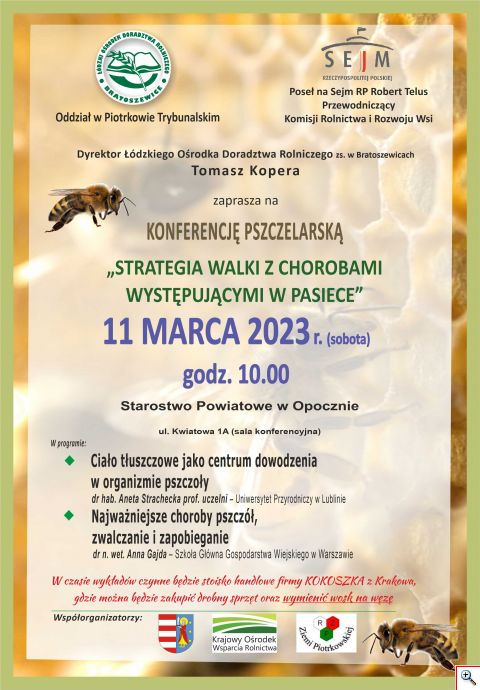 Konferencja Pszczelarska