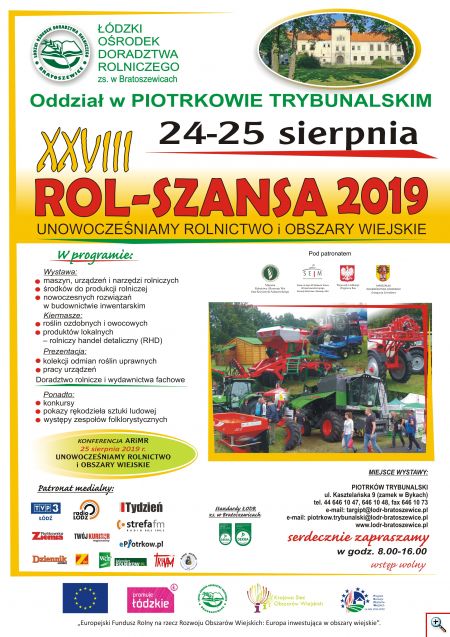 PLAKAT Rol-Szansa 2019