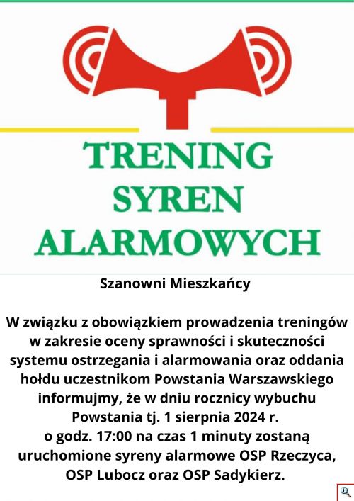 Trening alarmowania1