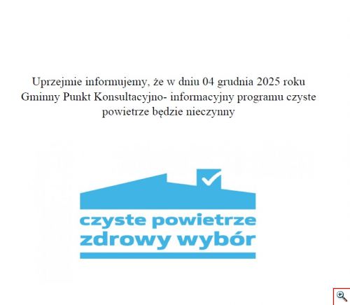 czyste powietrze nieobecnosć