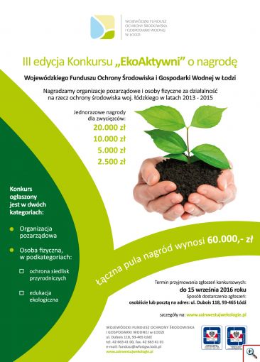 plakat EkoAktywni 2016