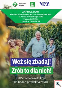 plakat weź się zbadaj tm