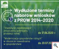 wydłużone terminy